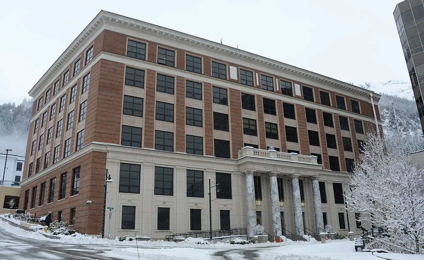 The Alaska State Capitol building