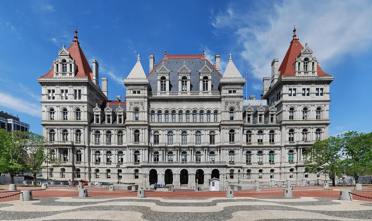 The New York State Capitol building